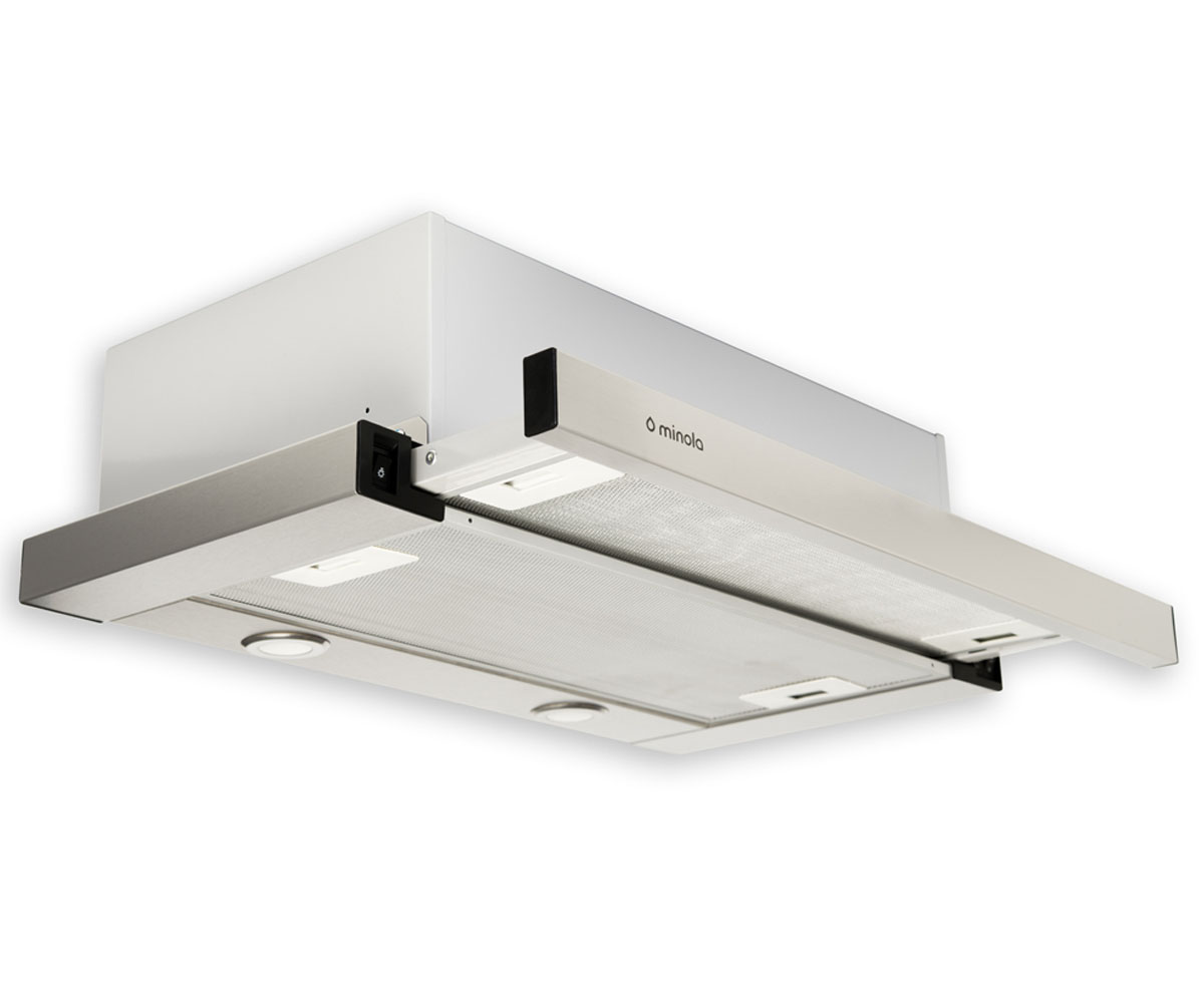 Вытяжка кухонная  HTL 6012 FULL INOX 450 LED:Фото 2