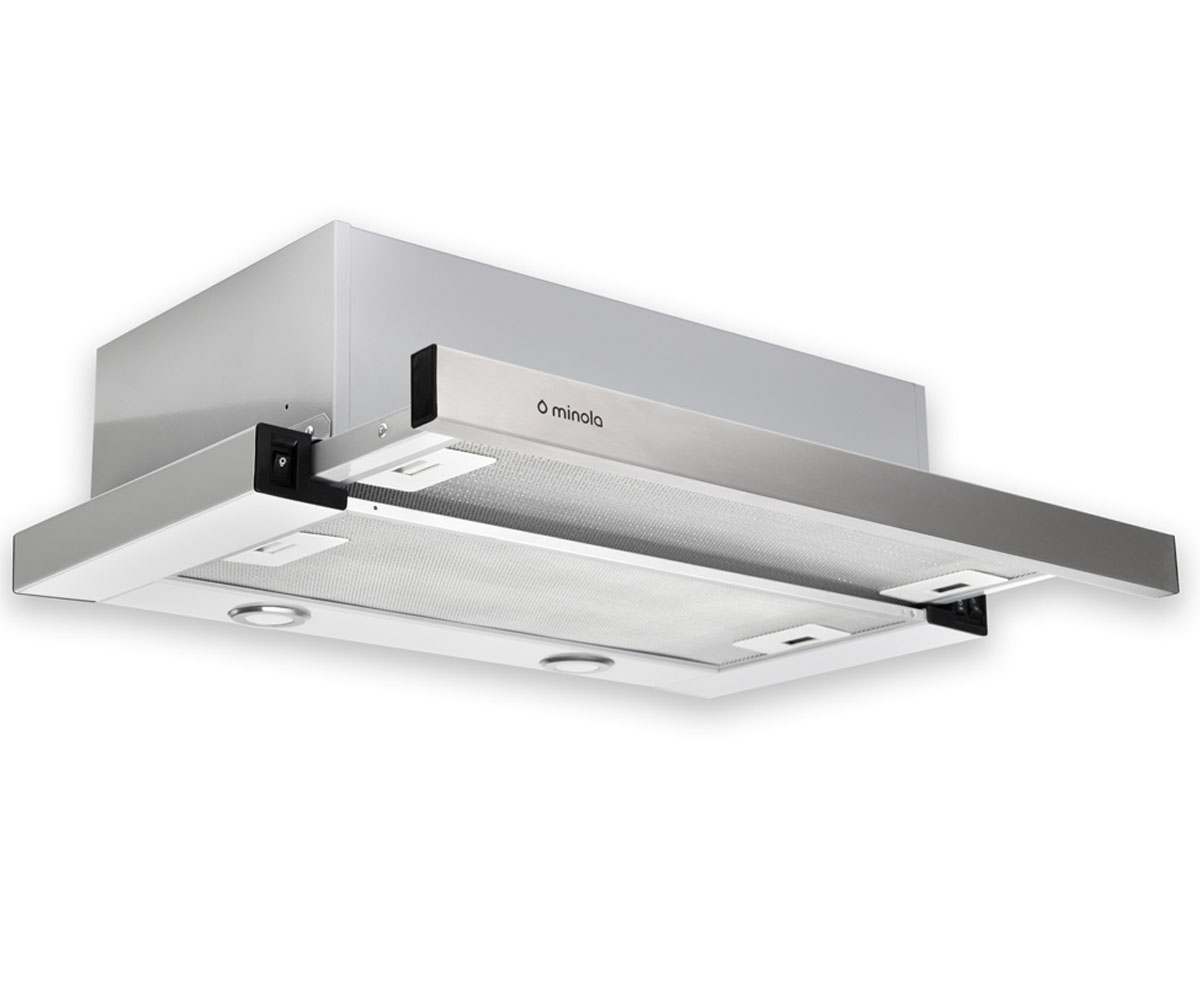 Вытяжка телескопическая  HTL 6012 I 450 LED:Фото 2