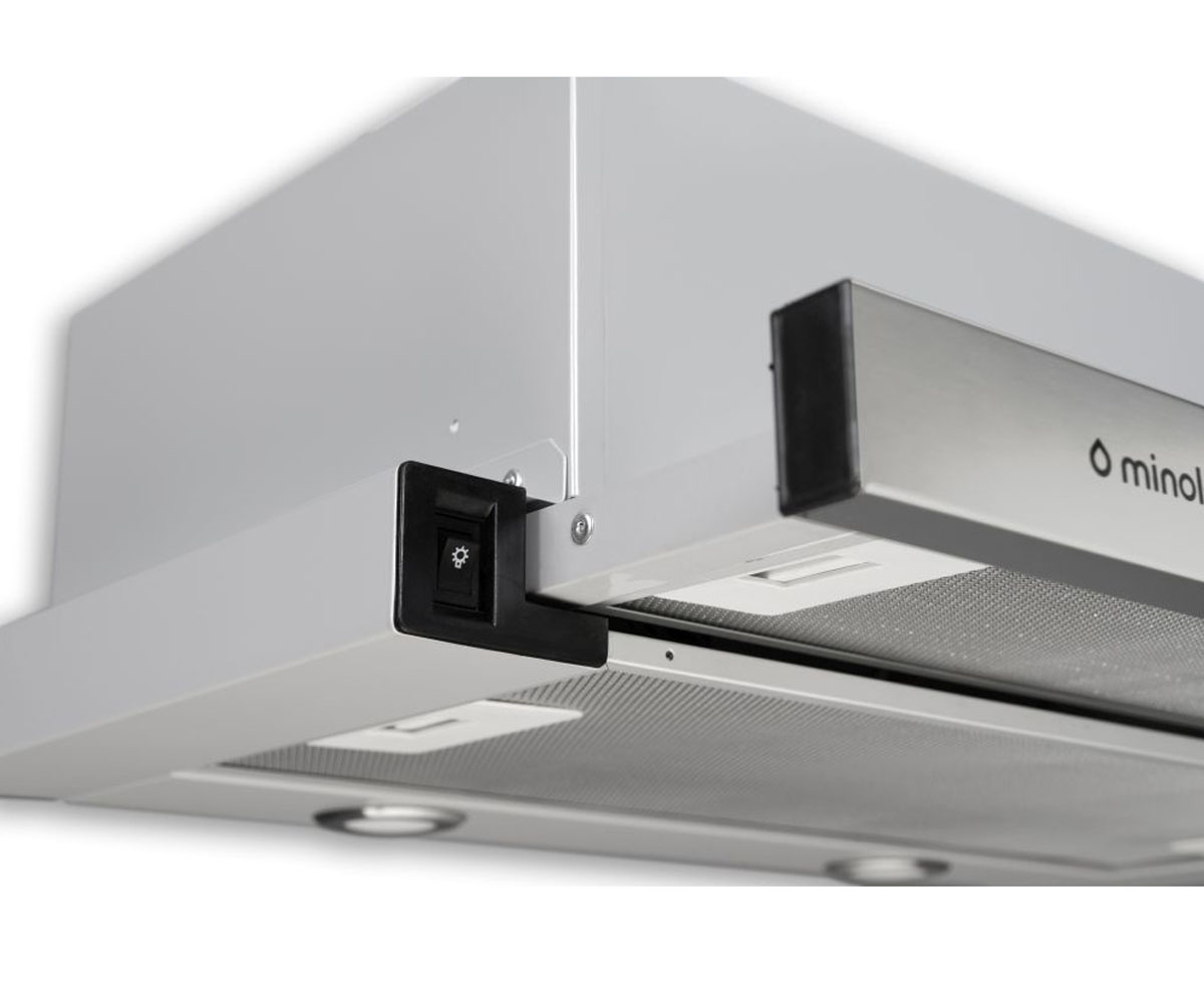 Вытяжка телескопическая  HTL 6012 I 450 LED:Фото 3