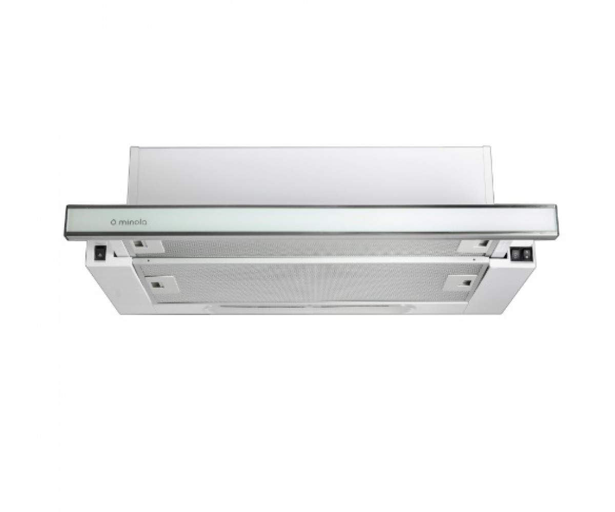 Витяжка телескопічна MINOLA  HTL 6060 I/WH GLASS 430 HTL 6060 I/WH GLASS 430