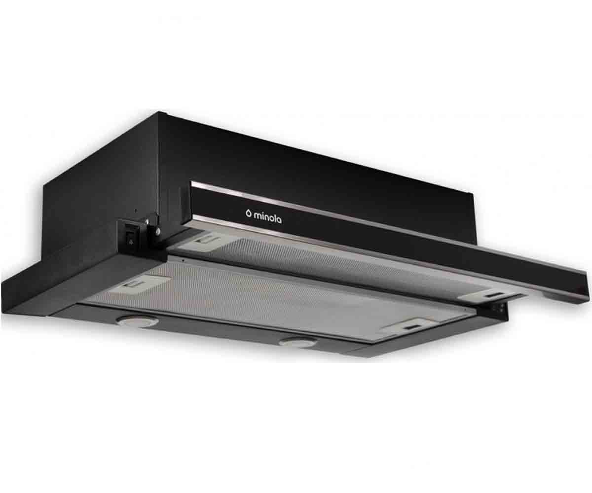 Вытяжка выдвижная MINOLA  HTL 6062 I/BL GLASS 450 LED HTL 6062 I/BL GLASS 450 LED