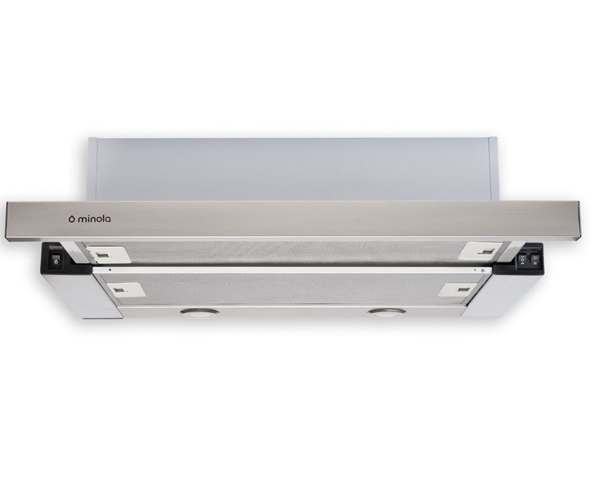 Телескопічна витяжка MINOLA  HTL 6112 FULL INOX 650 LED HTL 6112 FULL INOX 650 LED