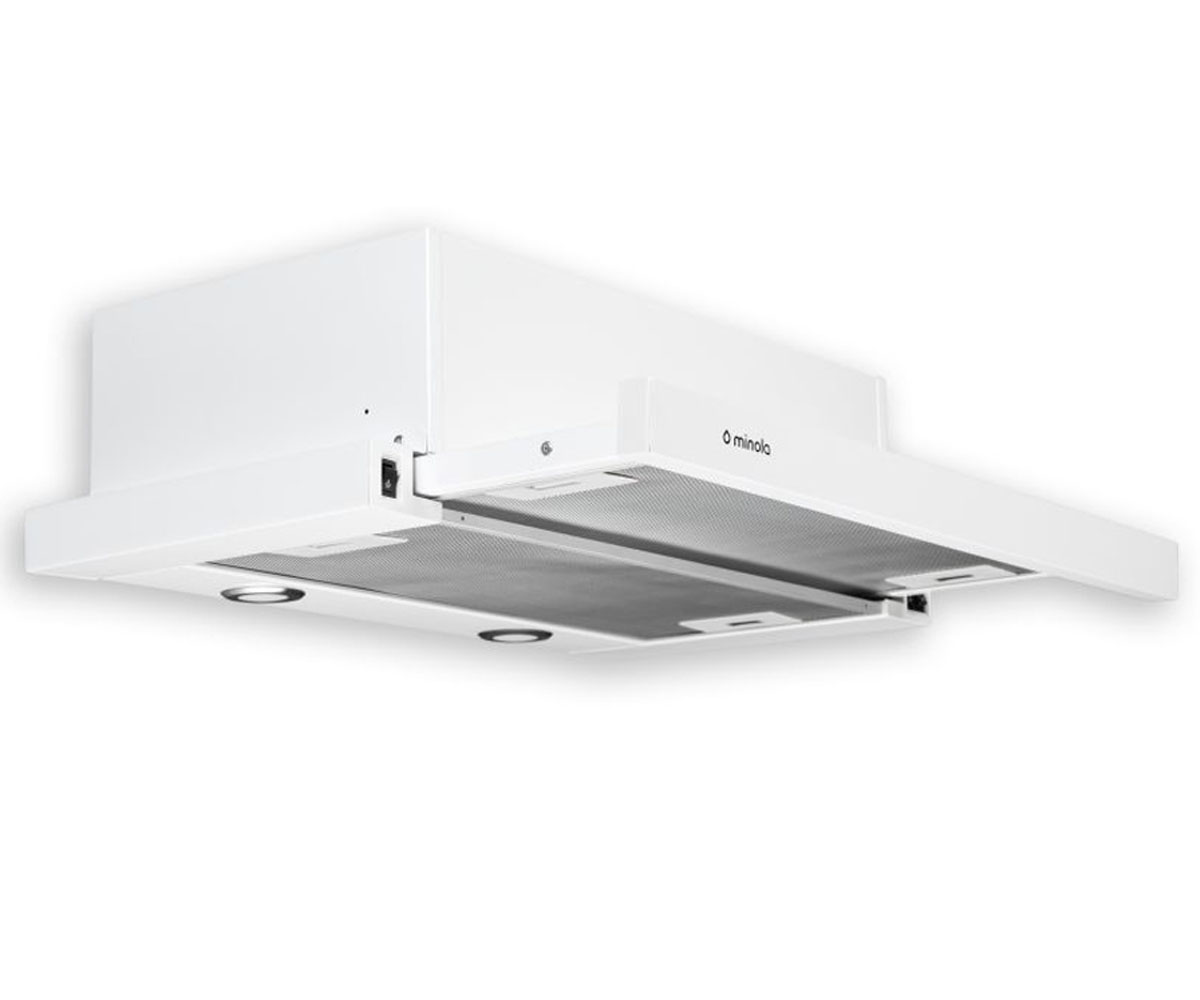 Телескопическая вытяжка  HTL 6112 WH 650 LED:Фото 2