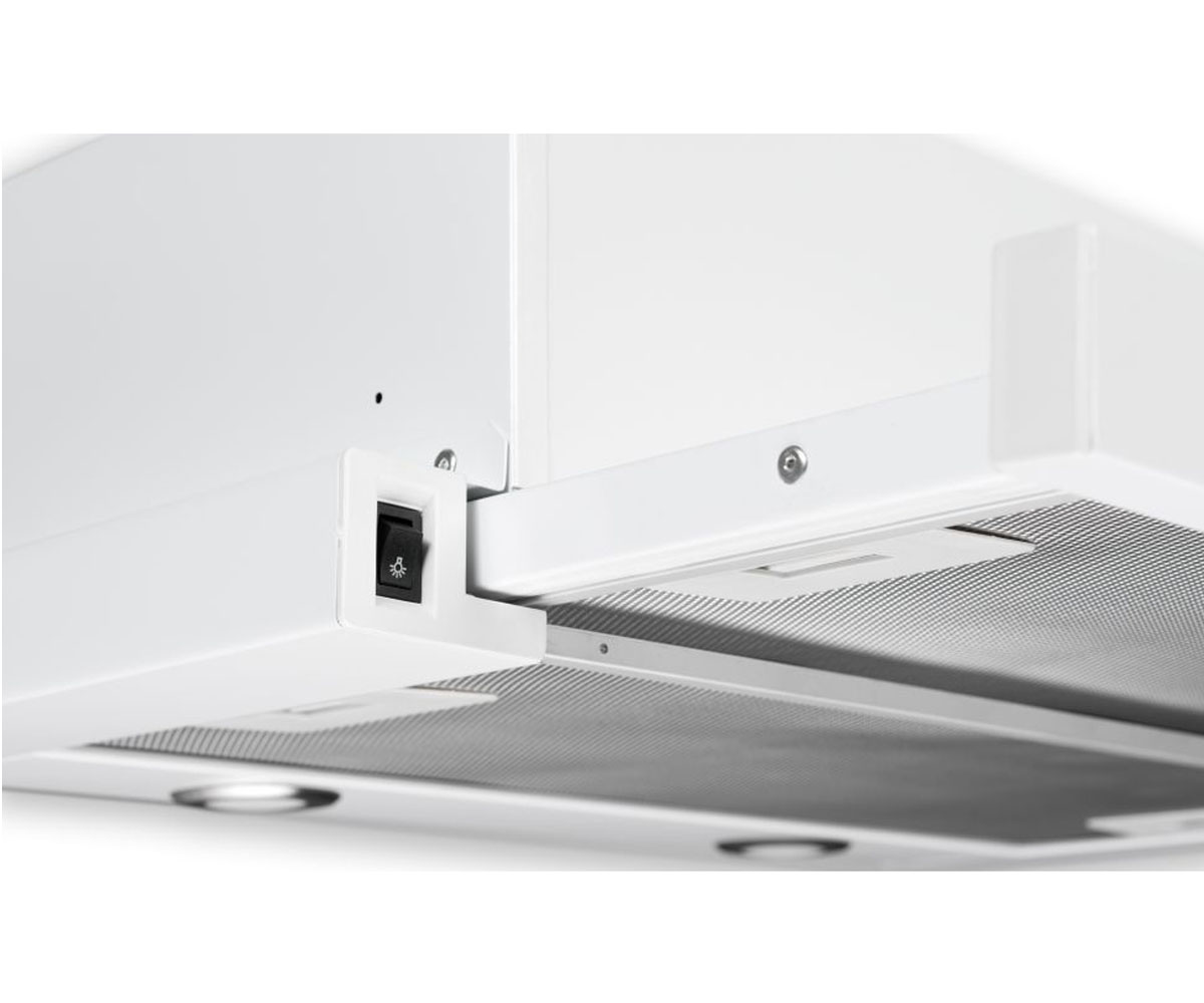 Телескопическая вытяжка  HTL 6112 WH 650 LED:Фото 3