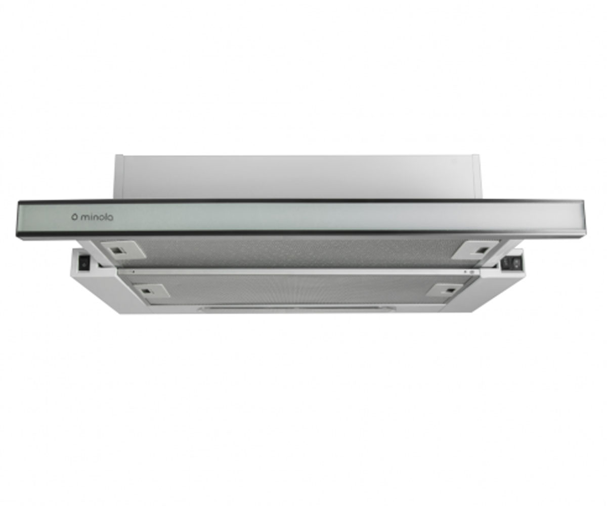 Телескопическая вытяжка MINOLA  HTL 6160 I/WH GLASS 630 HTL 6160 I/WH GLASS 630