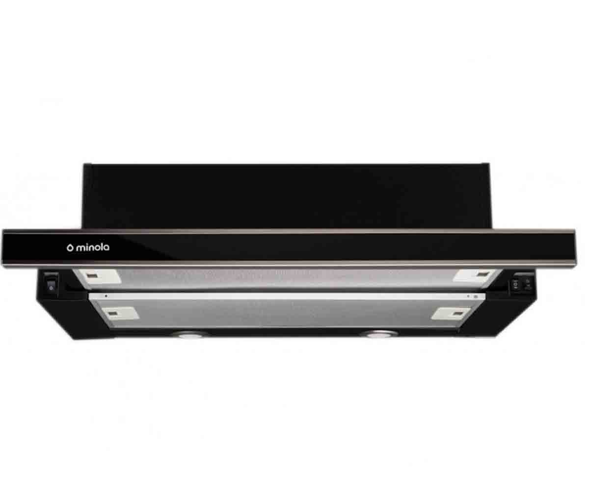 Кухонна витяжка MINOLA  HTL 6162 I/BL GLASS 650 LED HTL 6162 I/BL GLASS 650 LED