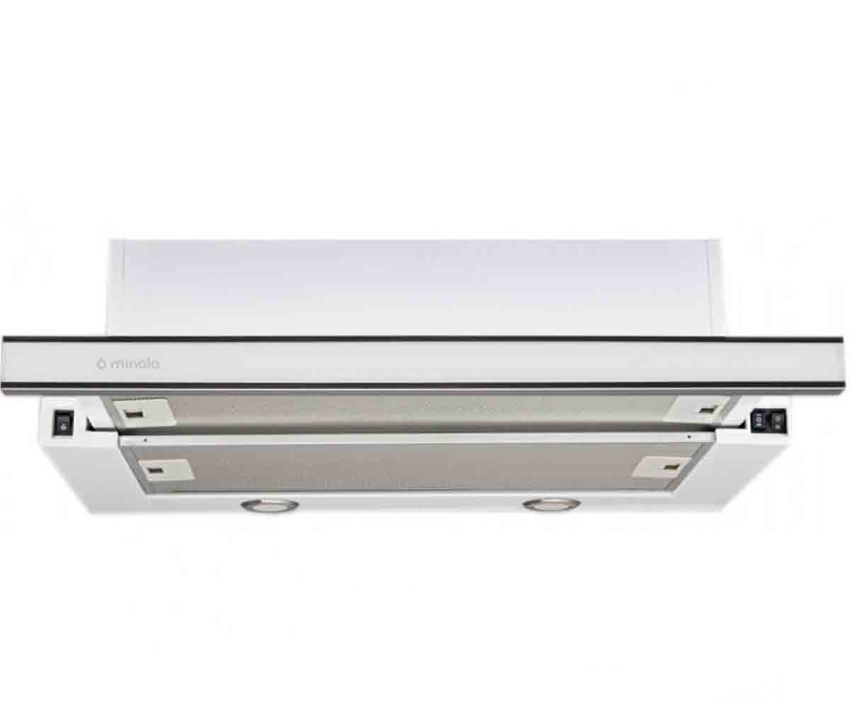 Витяжка MINOLA  HTL 6162 I/WH GLASS 650 LED HTL 6162 I/WH GLASS 650 LED