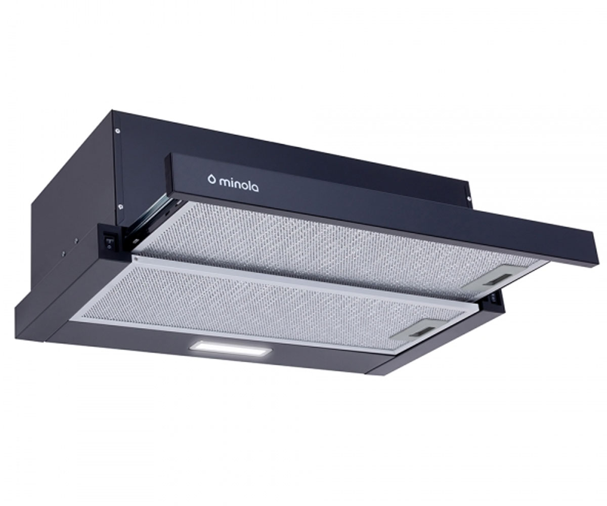 Вытяжка телескопическая  HTL 6214 BL 700 LED:Фото 2