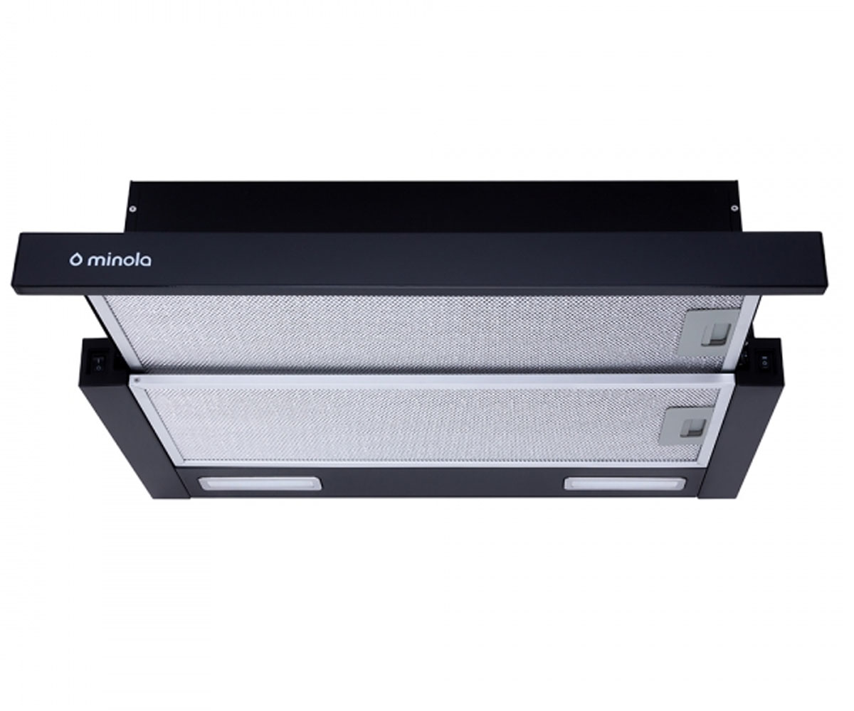 Телескопічна витяжка MINOLA HTL 6215 BL 700 LED MINOLA  HTL 6215 BL 700 LED HTL 6215 BL 700 LED