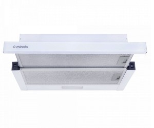 Телескопічна витяжка MINOLA  HTL 6234 WH 700 LED GLASS