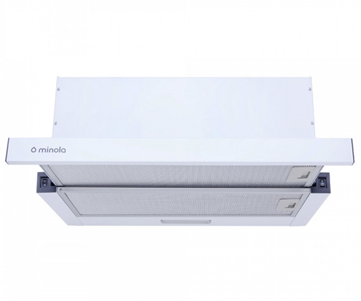 Телескопічна витяжка MINOLA  HTL 6314 WH 750 LED HTL 6314 WH 750 LED