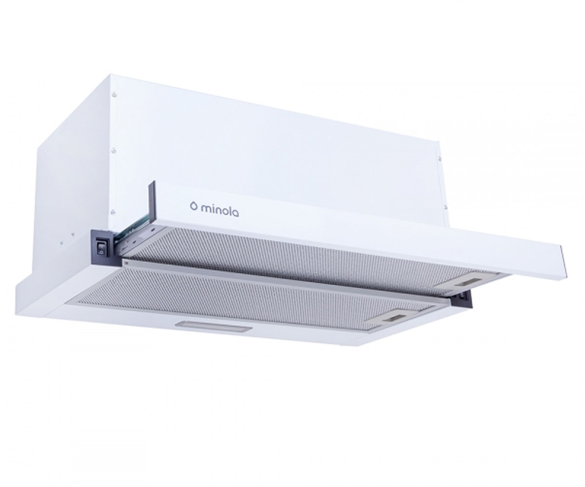Телескопическая вытяжка  HTL 6314 WH 750 LED:Фото 2