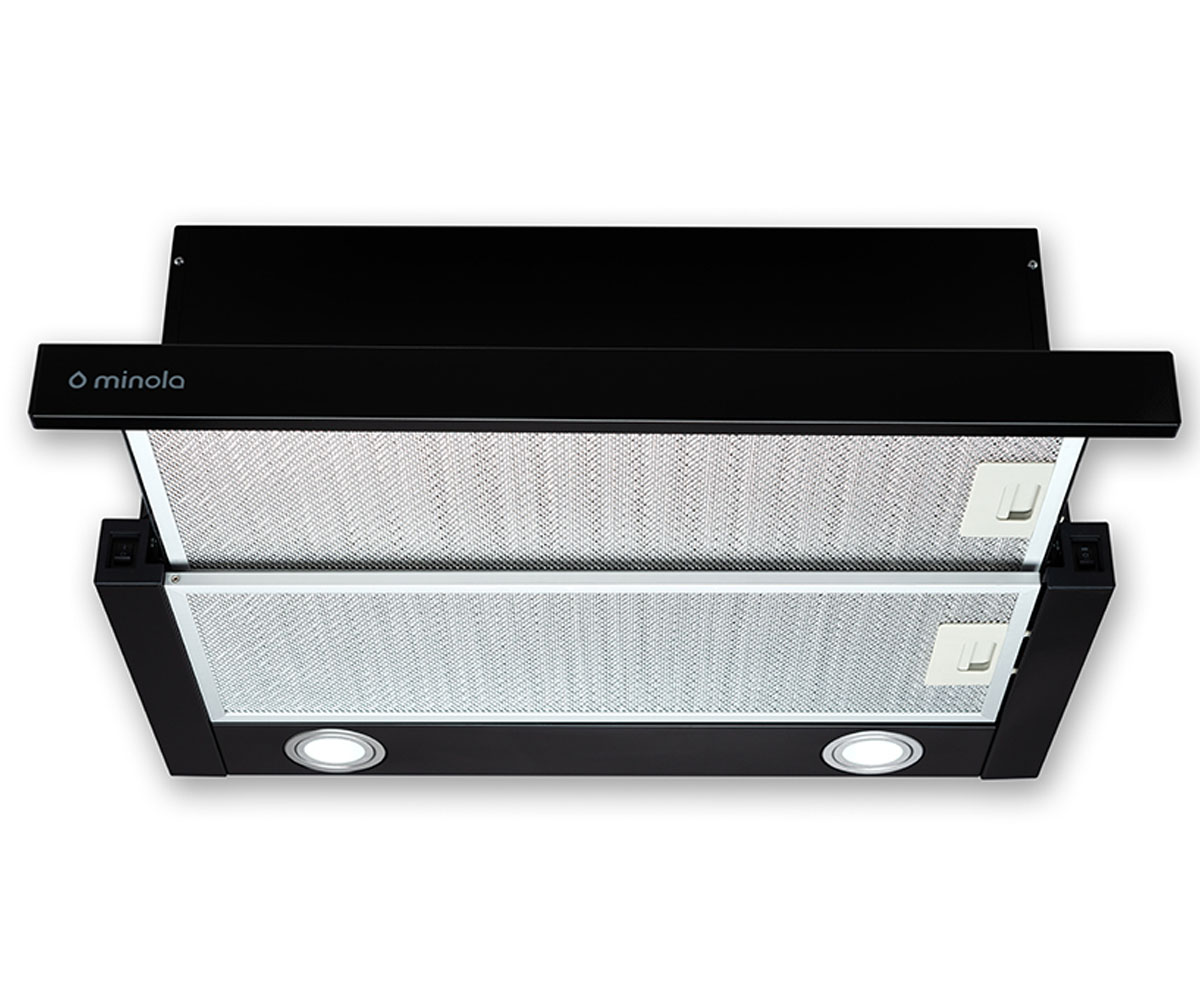 Телескопічна витяжка MINOLA  HTL 6612 BL 1000 LED HTL 6612 BL 1000 LED