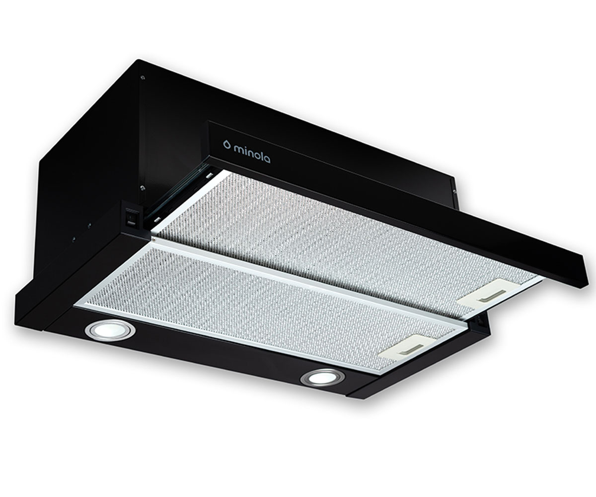 Телескопическая вытяжка  HTL 6612 BL 1000 LED:Фото 2