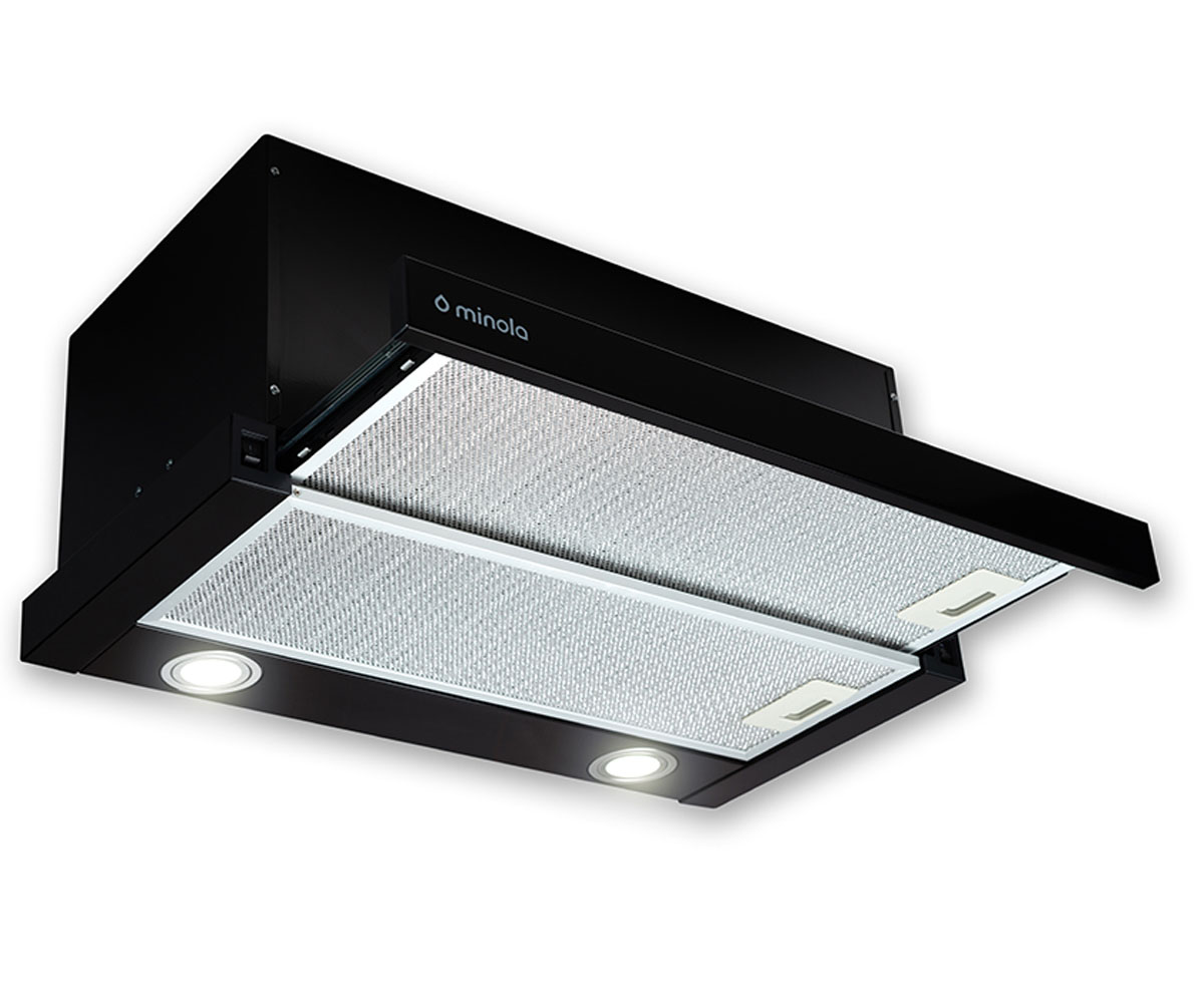 Телескопическая вытяжка  HTL 6612 BL 1000 LED:Фото 3