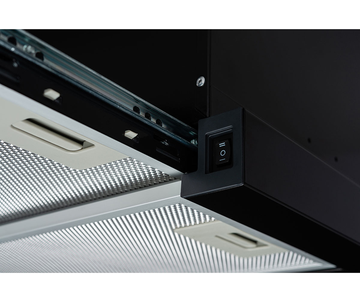 Телескопическая вытяжка  HTL 6612 BL 1000 LED:Фото 4