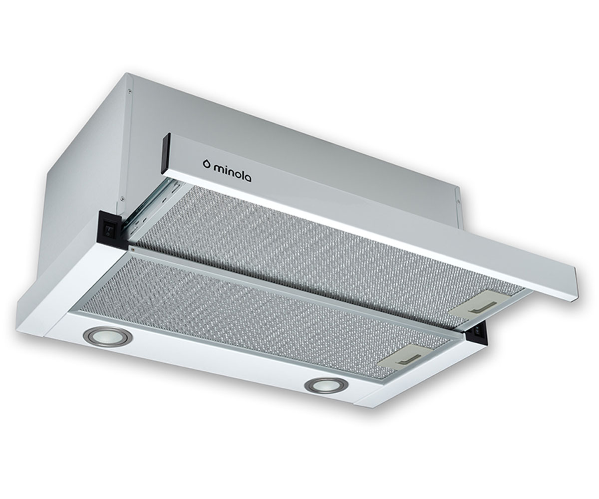 Телескопическая вытяжка  HTL 6612 WH 1000 LED:Фото 2