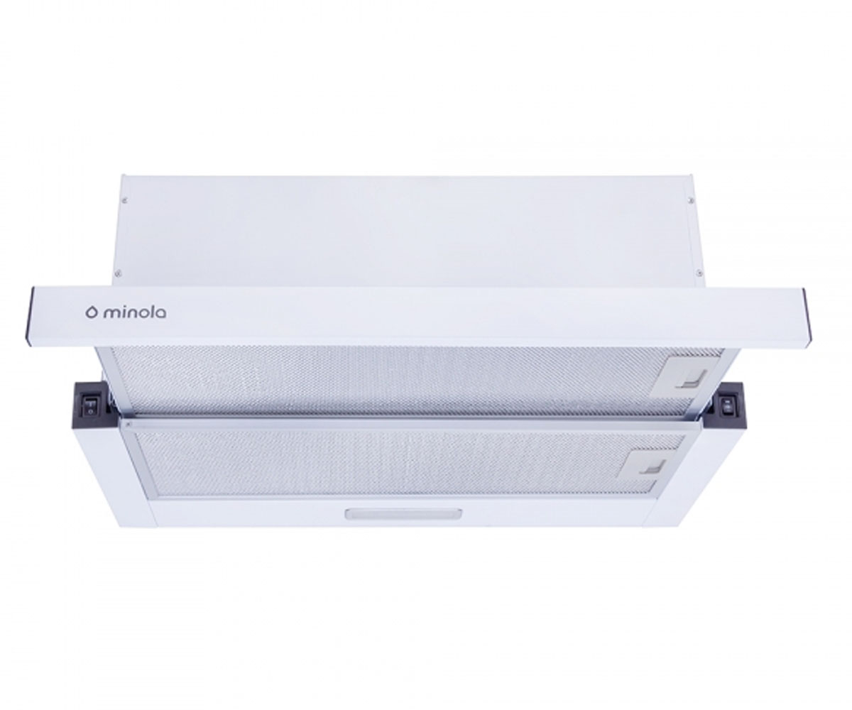 Телескопічна витяжка MINOLA  HTL 6614 WH 1000 LED HTL 6614 WH 1000 LED