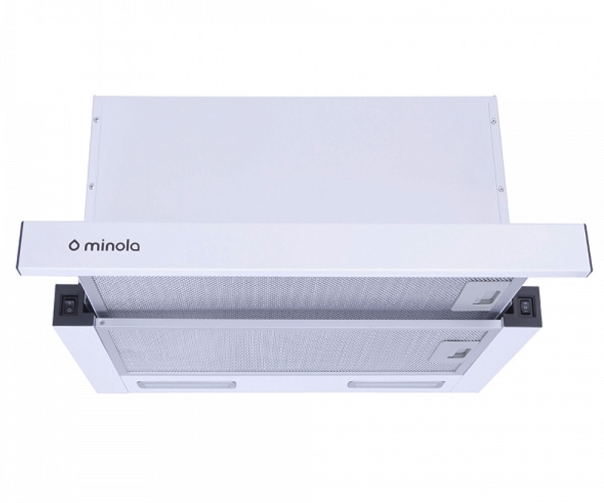 Телескопічна витяжка MINOLA  HTL 6615 WH 1000 LED HTL 6615 WH 1000 LED