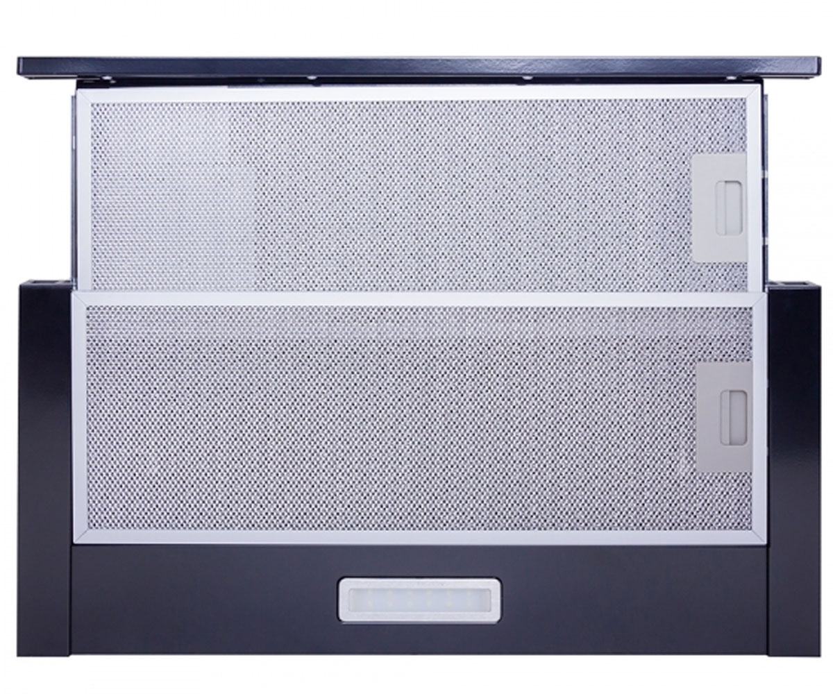 Вытяжка телескопическая  HTL 6714 BL 1100 LED:Фото 2