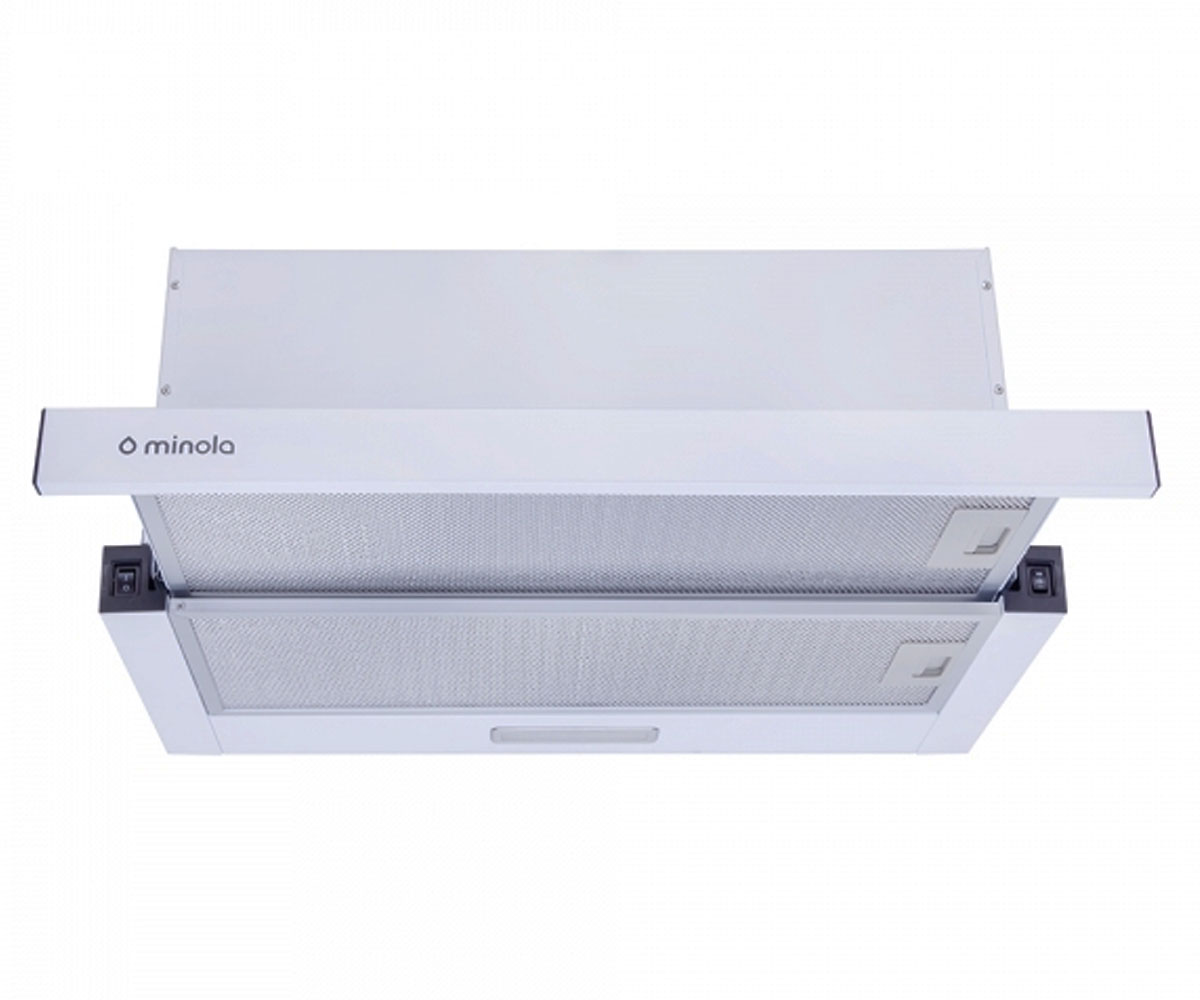 Витяжка телескопічна MINOLA  HTL 6714 WH 1100 LED HTL 6714 WH 1100 LED