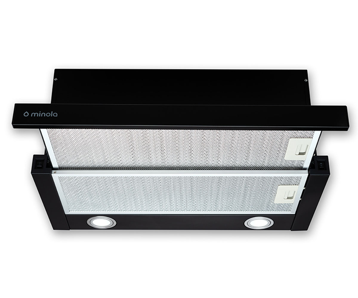 Витяжка телескопічна MINOLA  HTL 6812 BL 1200 LED HTL 6812 BL 1200 LED