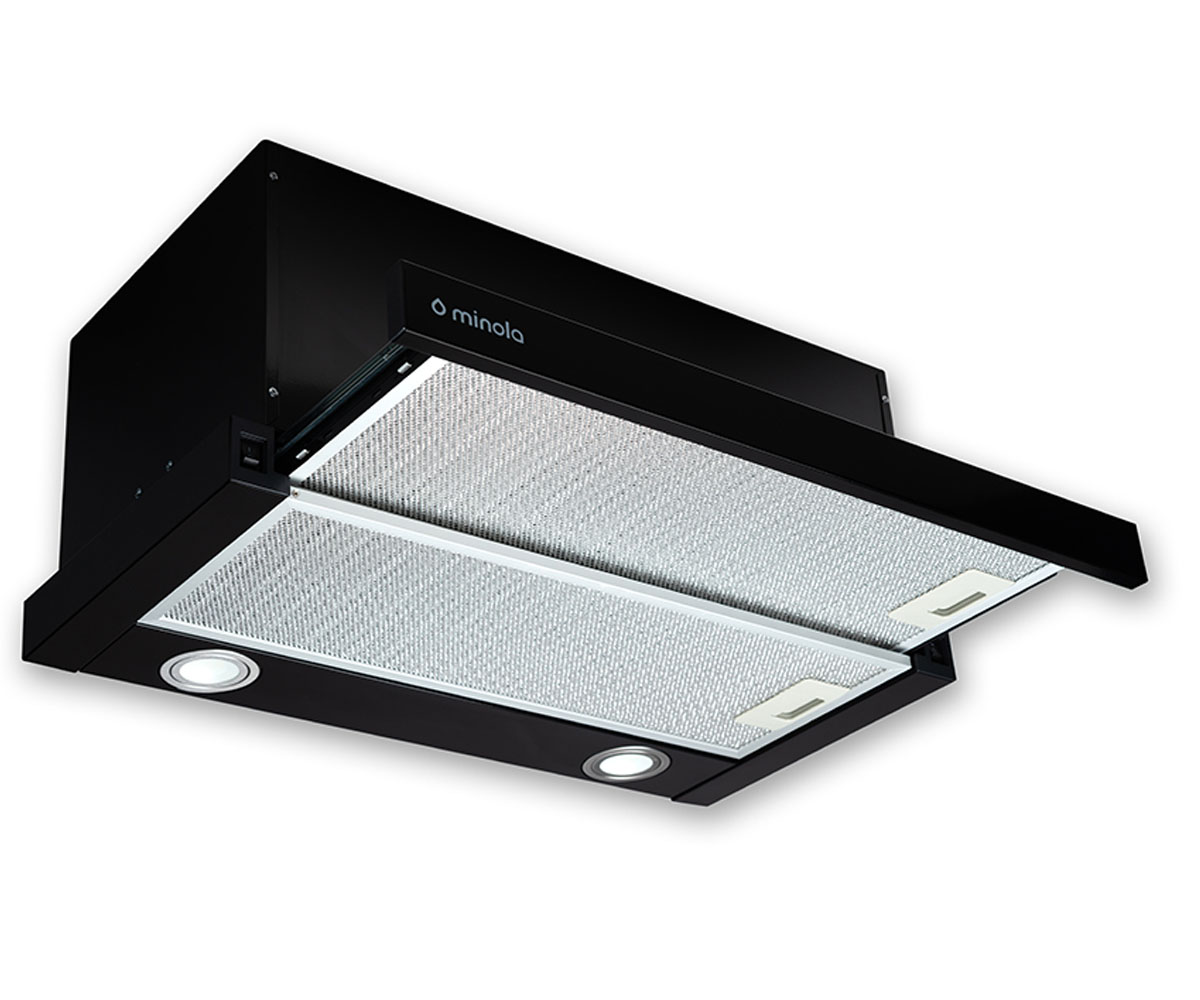 Вытяжка телескопическая  HTL 6812 BL 1200 LED:Фото 2