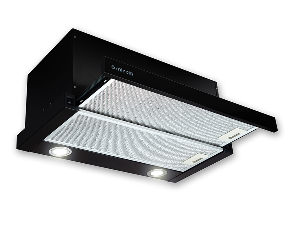 Вытяжка телескопическая  HTL 6812 BL 1200 LED:Фото 3