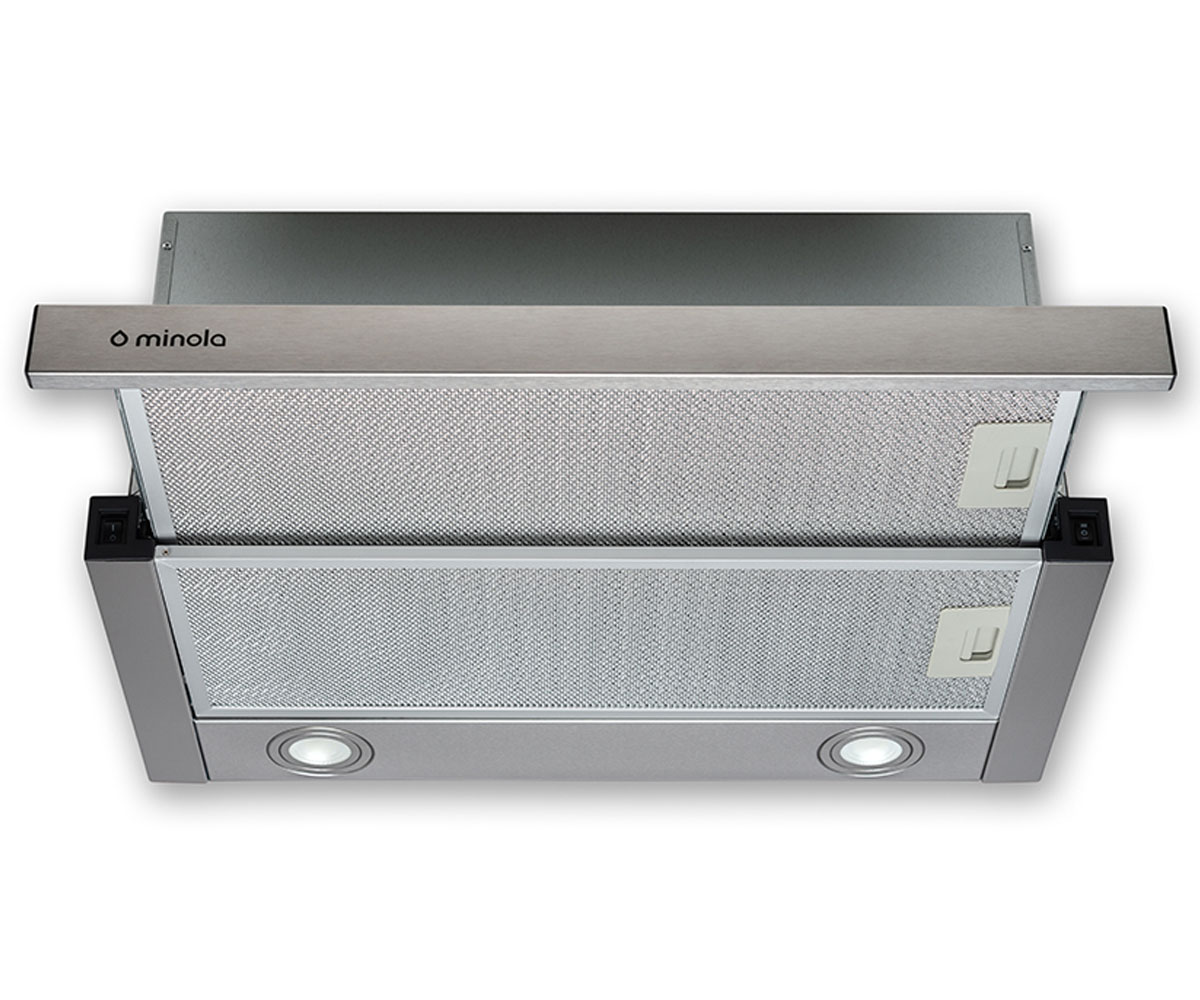 Витяжка телескопічна MINOLA  HTL 6812 I 1200 LED HTL 6812 I 1200 LED
