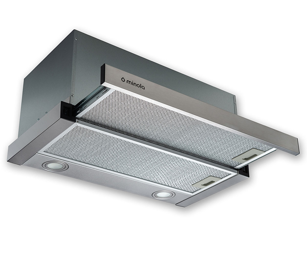 Вытяжка телескопическая  HTL 6812 I 1200 LED:Фото 2