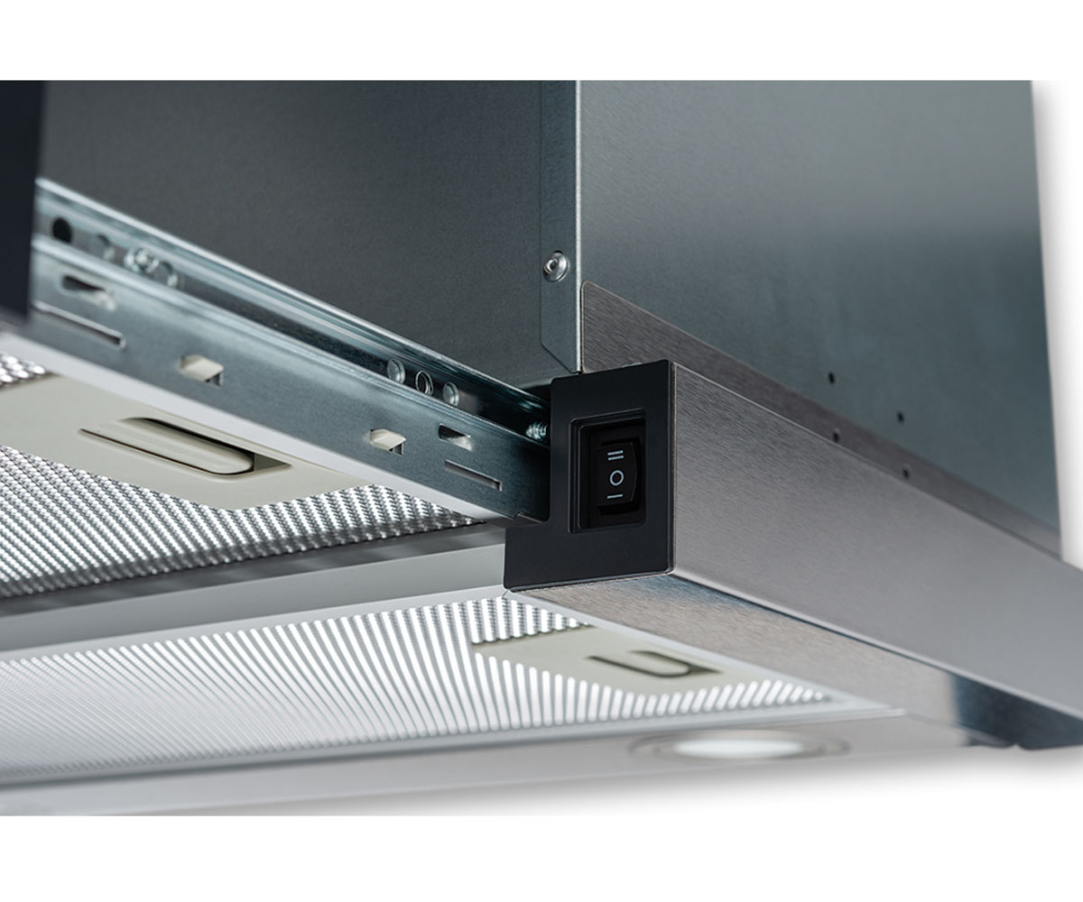 Вытяжка телескопическая  HTL 6812 I 1200 LED:Фото 4