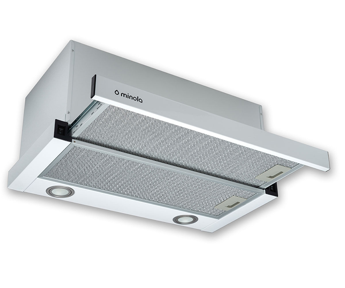 Вытяжка телескопическая  HTL 6812 WH 1200 LED:Фото 2