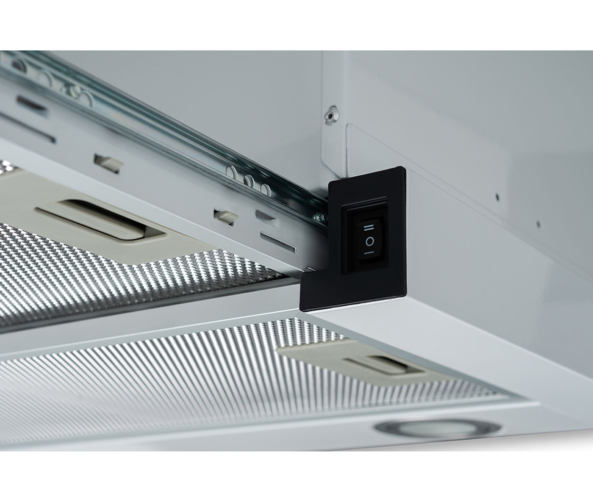 Вытяжка телескопическая  HTL 6812 WH 1200 LED:Фото 4