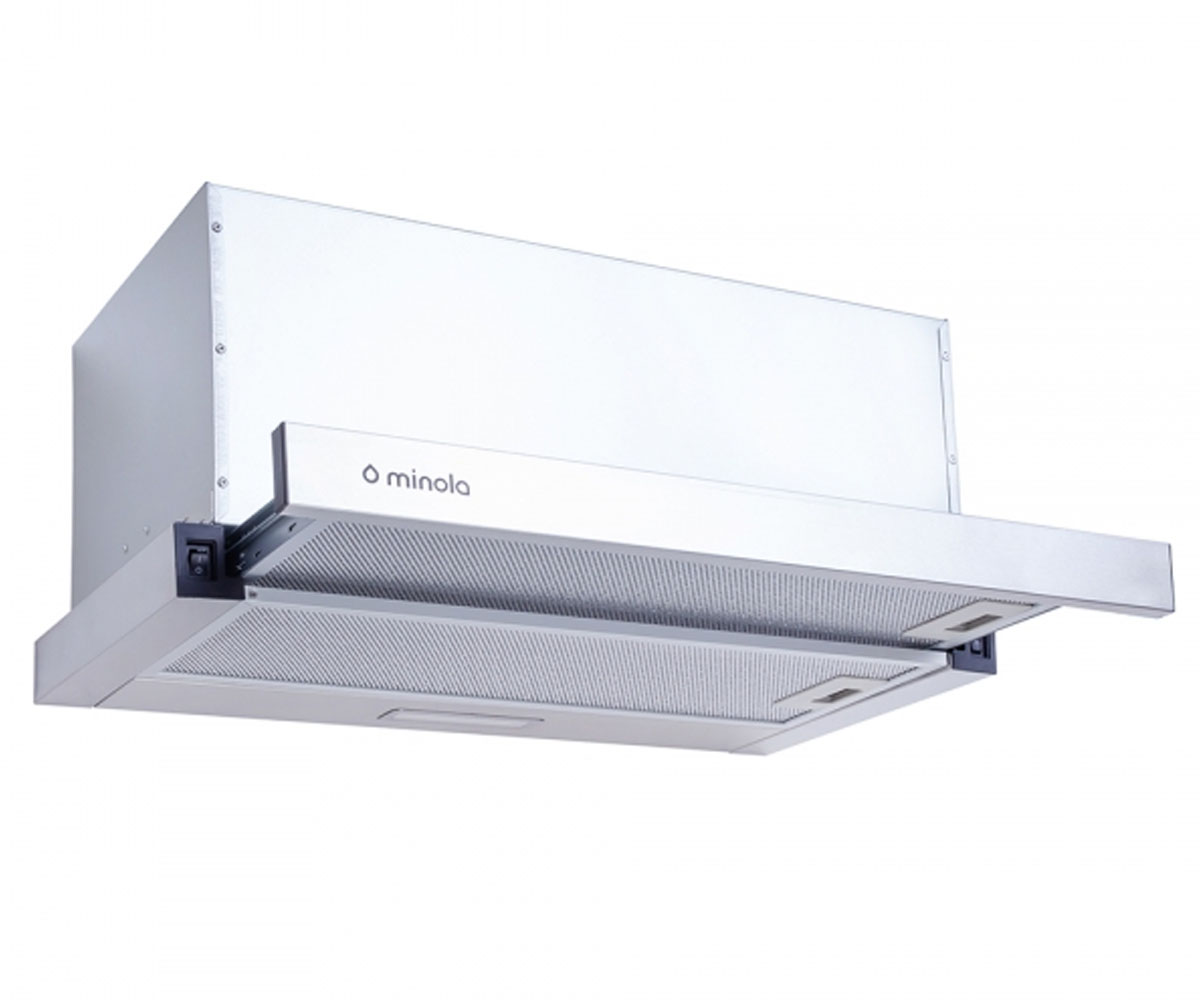 Вытяжка телескопическая  HTL 6814 I 1200 LED:Фото 2