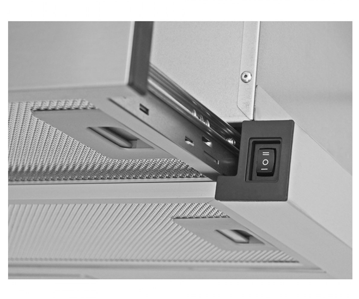 Телескопическая вытяжка  HTL 6914 I 1300 LED:Фото 4