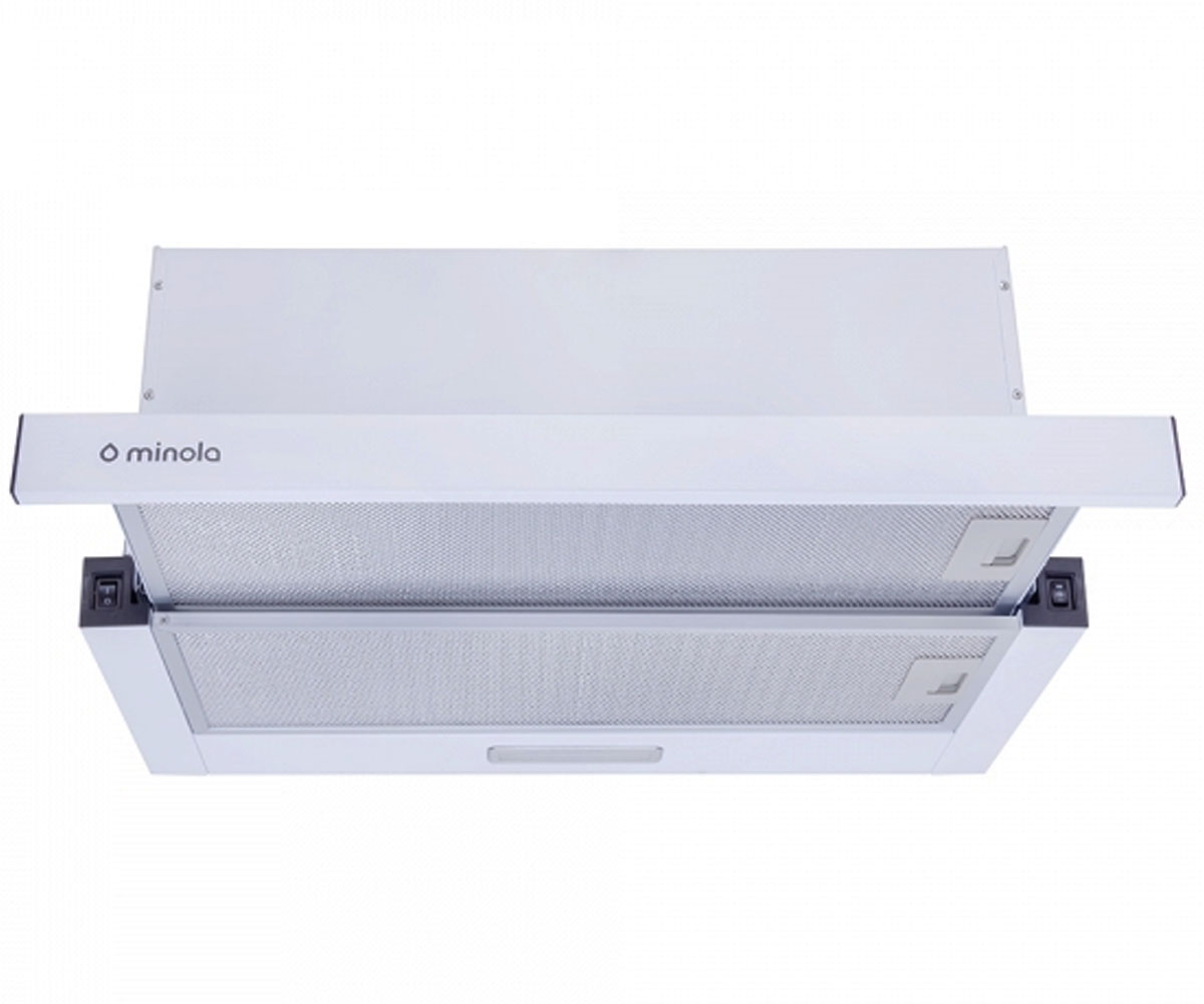 Телескопічна витяжка MINOLA  HTL 6914 WH 1300 LED HTL 6914 WH 1300 LED