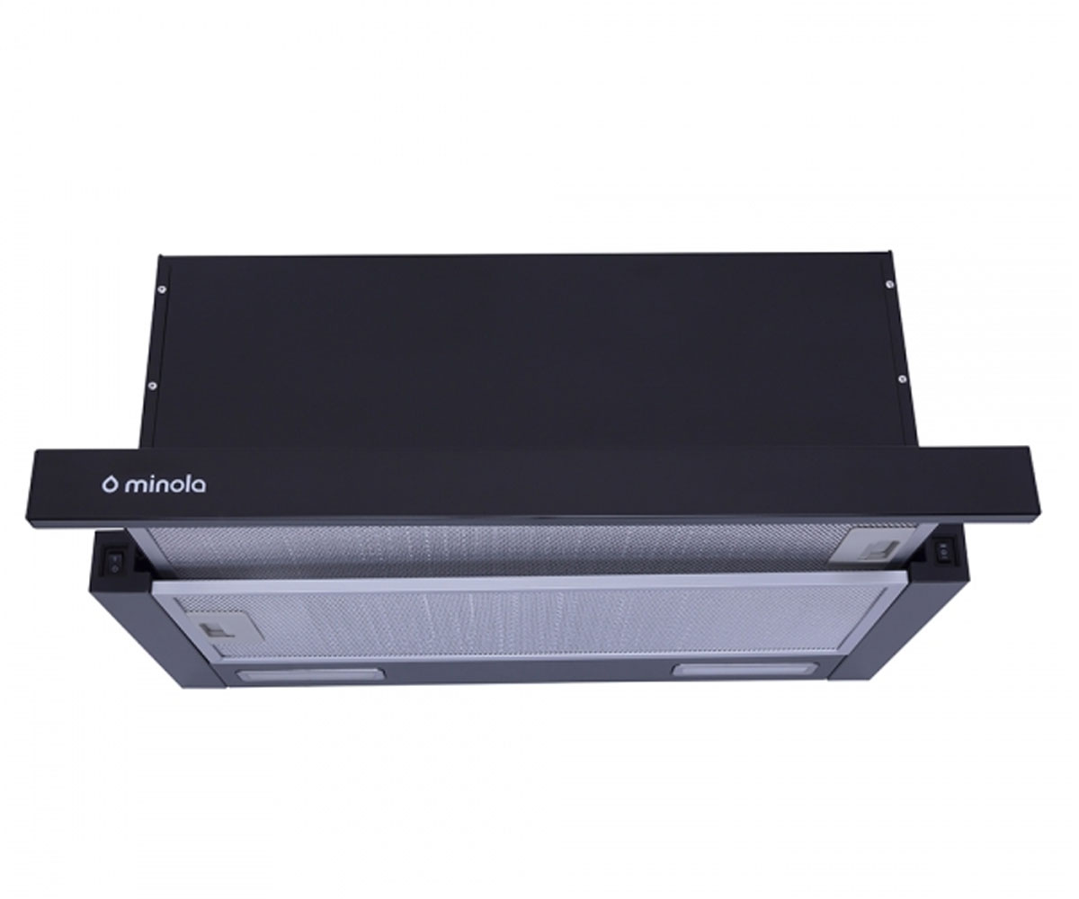 Телескопічна витяжка MINOLA  HTL 6915 BL 1300 LED HTL 6915 BL 1300 LED
