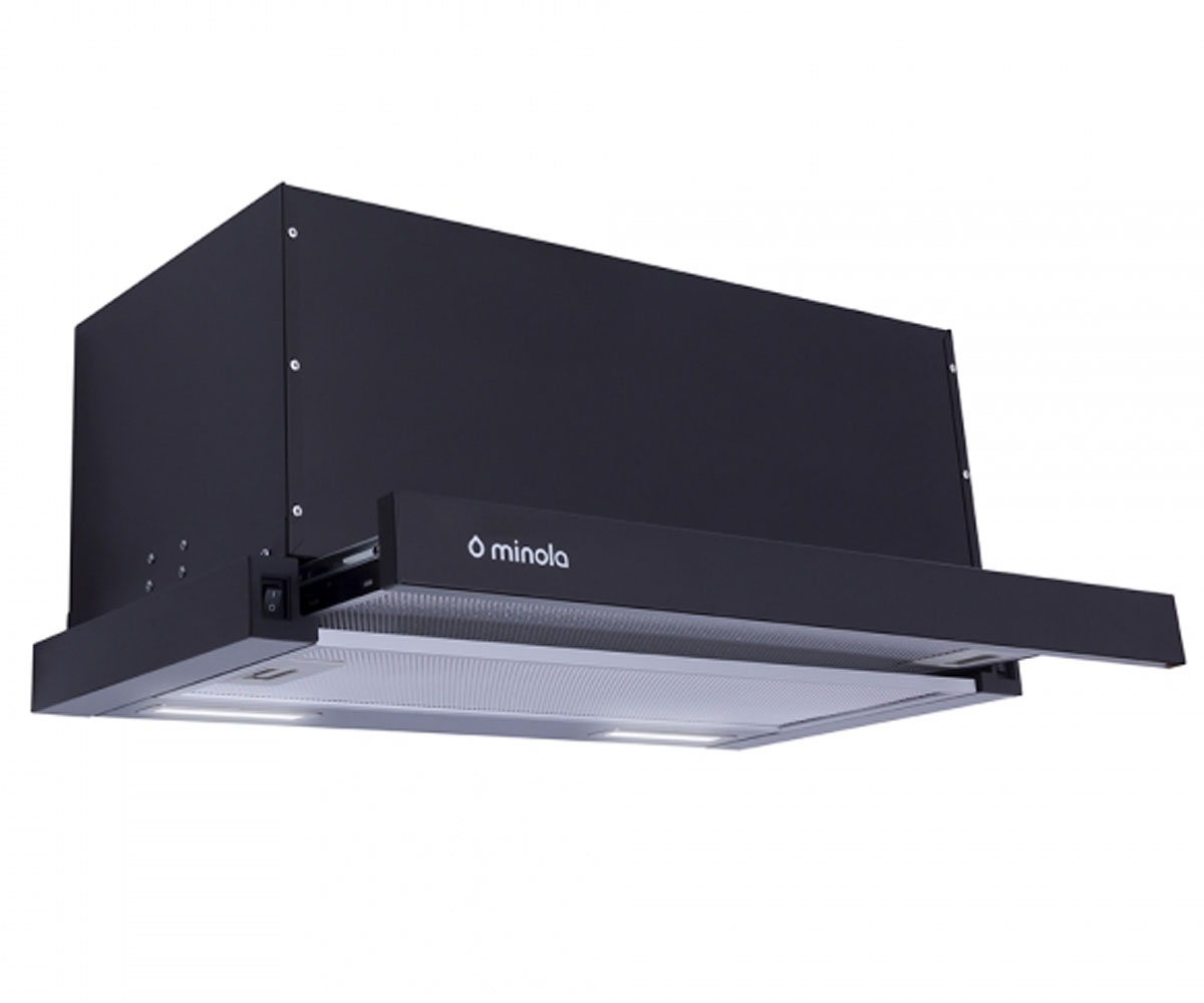 Телескопическая вытяжка  HTL 6915 BL 1300 LED:Фото 2