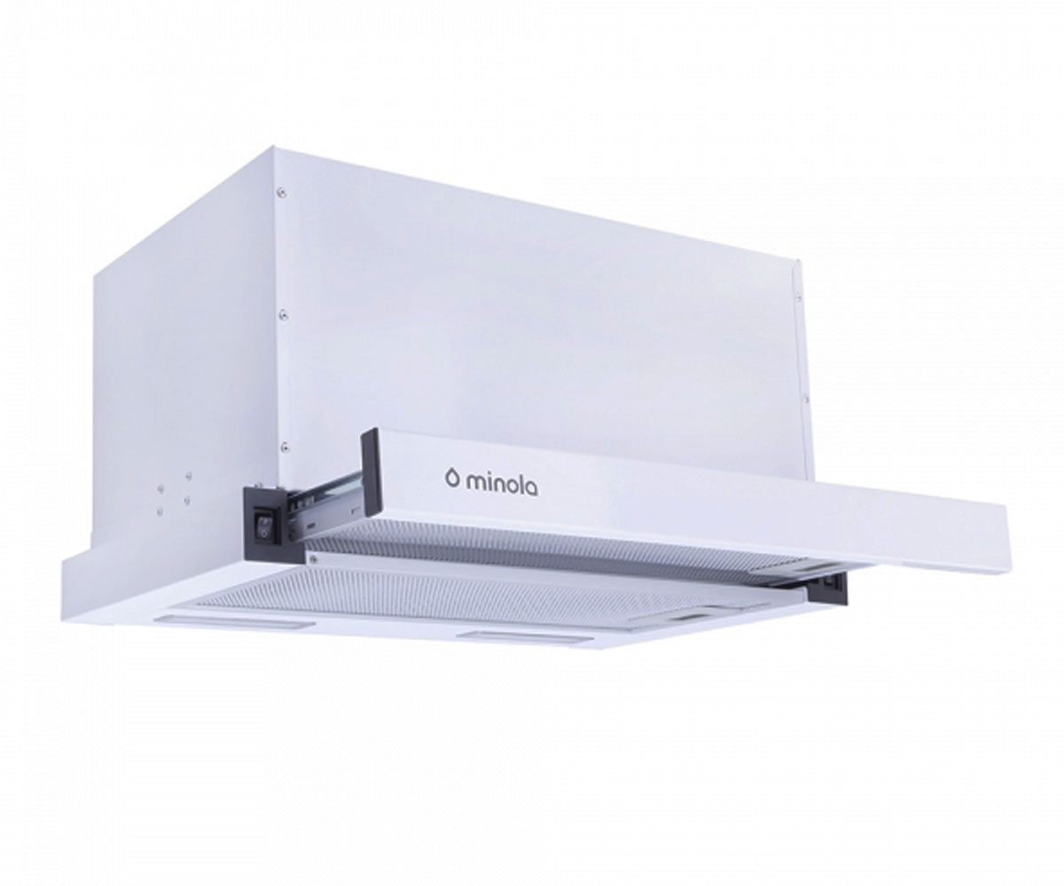 Телескопическая вытяжка  HTL 6915 WH 1300 LED:Фото 2