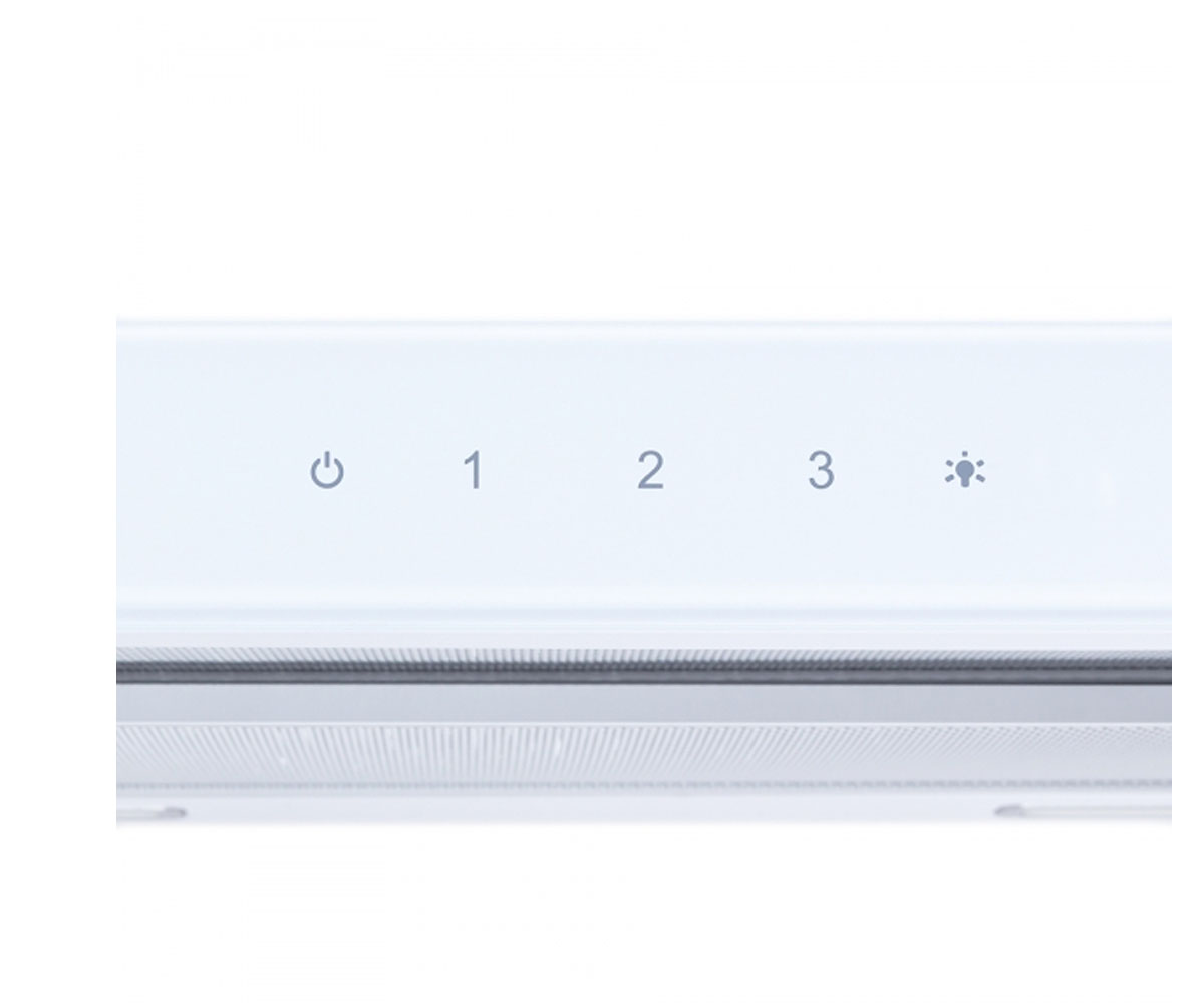 Сенсорная вытяжка  HTLS 6935 WH 1300 LED:Фото 5