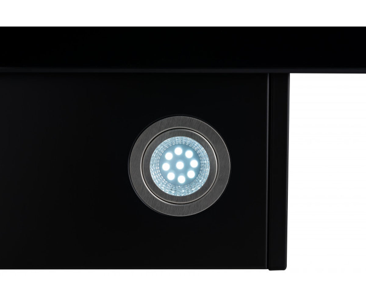Наклонная сенсорная вытяжка  HVS 6642 BL 1000 LED:Фото 5
