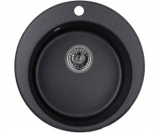 Кругла гранітна мийка MINOLA  MRG 1040-48 BLACK