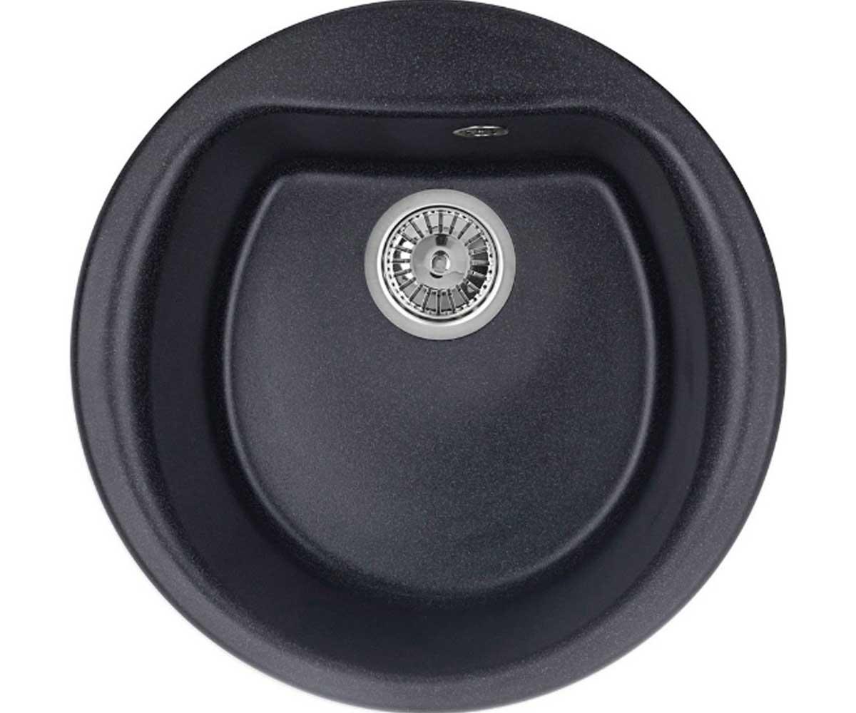 Кухонна мийка кругла MINOLA  MRG 1045-50 BLACK MRG 1045-50 BLACK