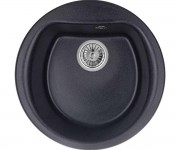 Кухонна мийка кругла MINOLA  MRG 1045-50 BLACK