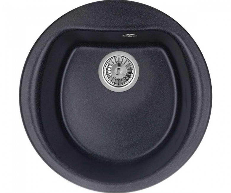 Кухонна мийка кругла MINOLA  MRG 1045-50 BLACK MRG 1045-50 BLACK
