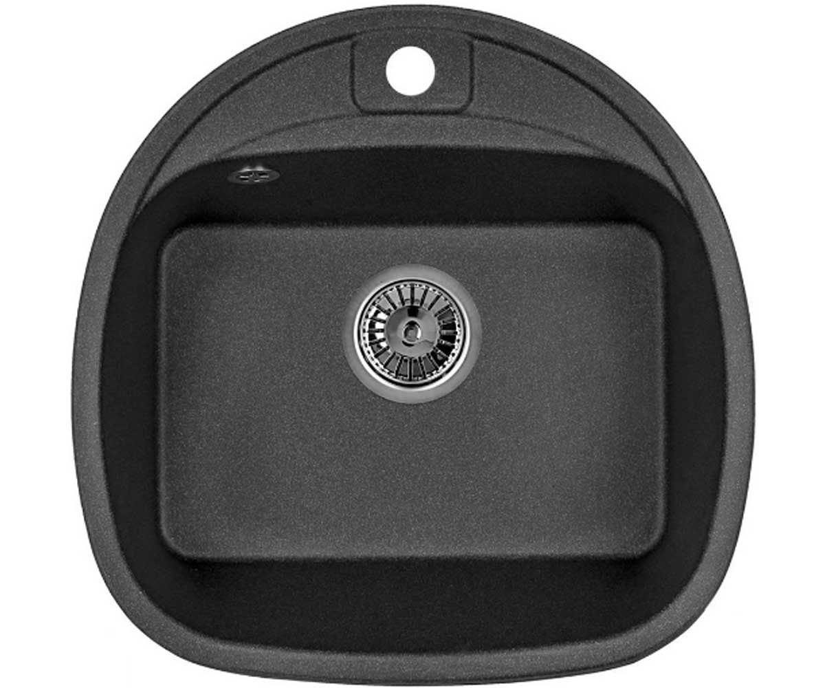 Кухонна мийка з переливом MINOLA  MRG 1050-50 BLACK MRG 1050-50 BLACK
