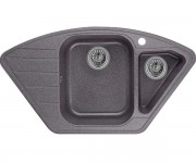 Кутова гранітна мийка MINOLA  MTG 5180-89 GRAPHIT