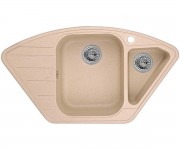 Кутова гранітна мийка MINOLA  MTG 5180-89 SAND