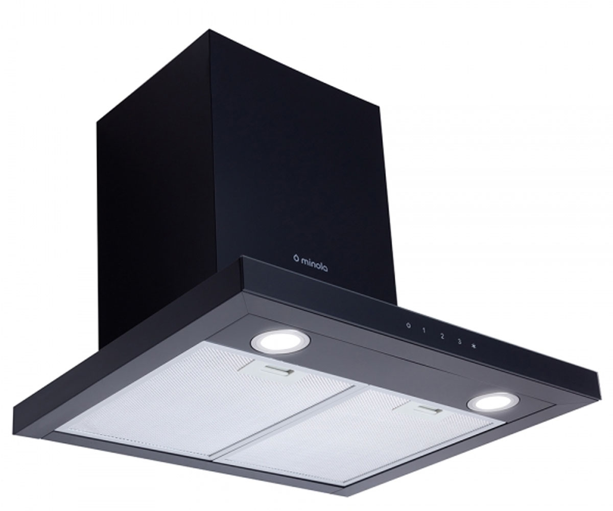 Вытяжка сенсорная  TS 6722 BL 1100 LED GLASS:Фото 2