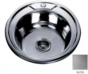 Кругла мийка 49 см MIRA  MR 490 SATIN